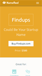 Mobile Screenshot of findups.com